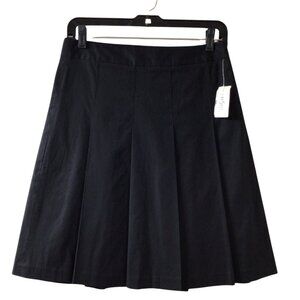 NWT Folio New York Skirt Women’s 4 Black Pleated A Line Saks Off 5th Ave Outlet
